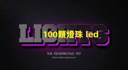 100顆燈珠 led燈